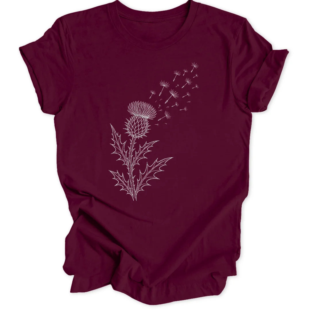 Magie Distel - Maroon