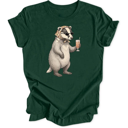 Classy Badger - Forest Green