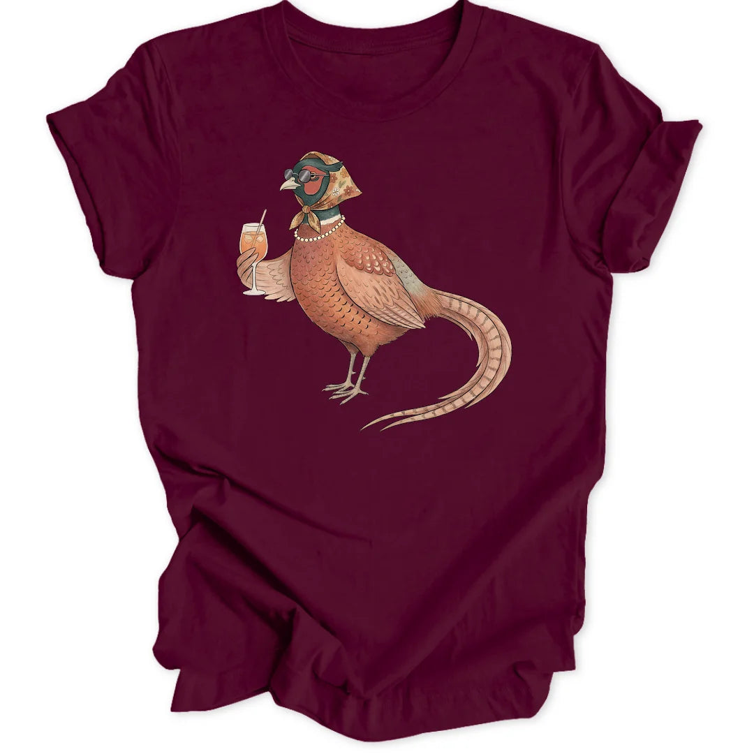 Classy Pheasant - Maroon