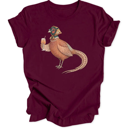 Classy Pheasant - Maroon