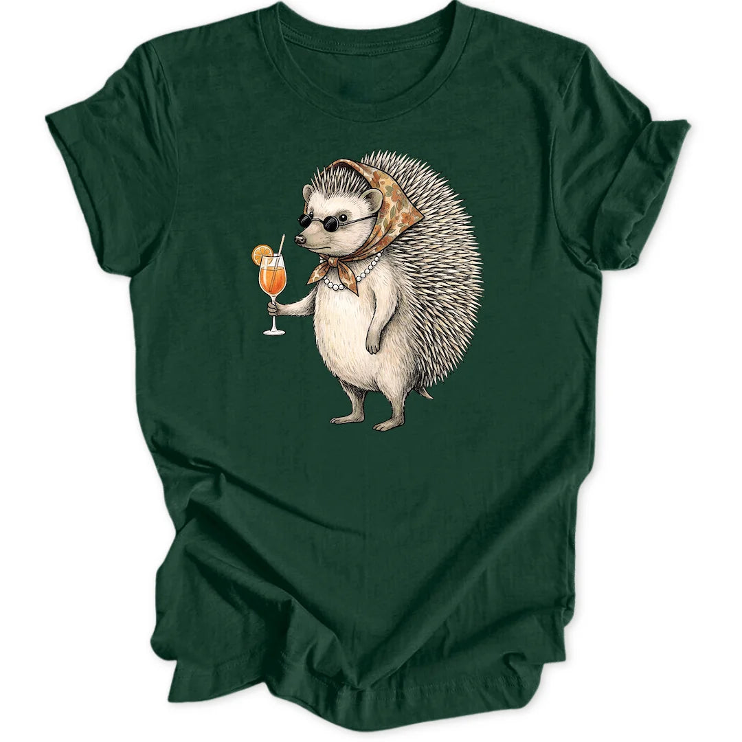 Classy Hedgehog - Forest Green