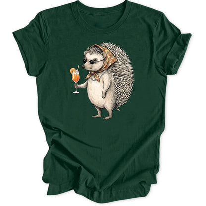 Classy Hedgehog - Forest Green