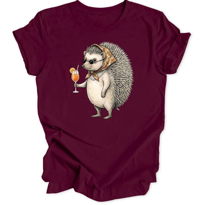 Classy Hedgehog - Maroon