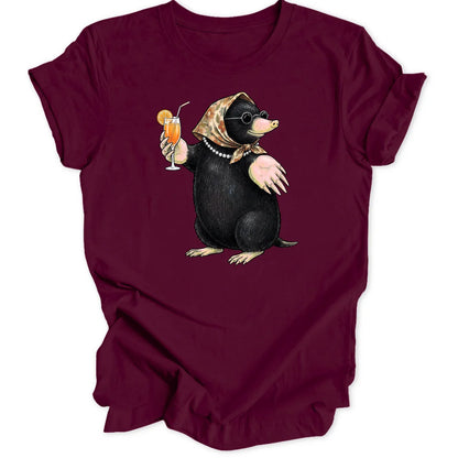 Classy Mole - Maroon