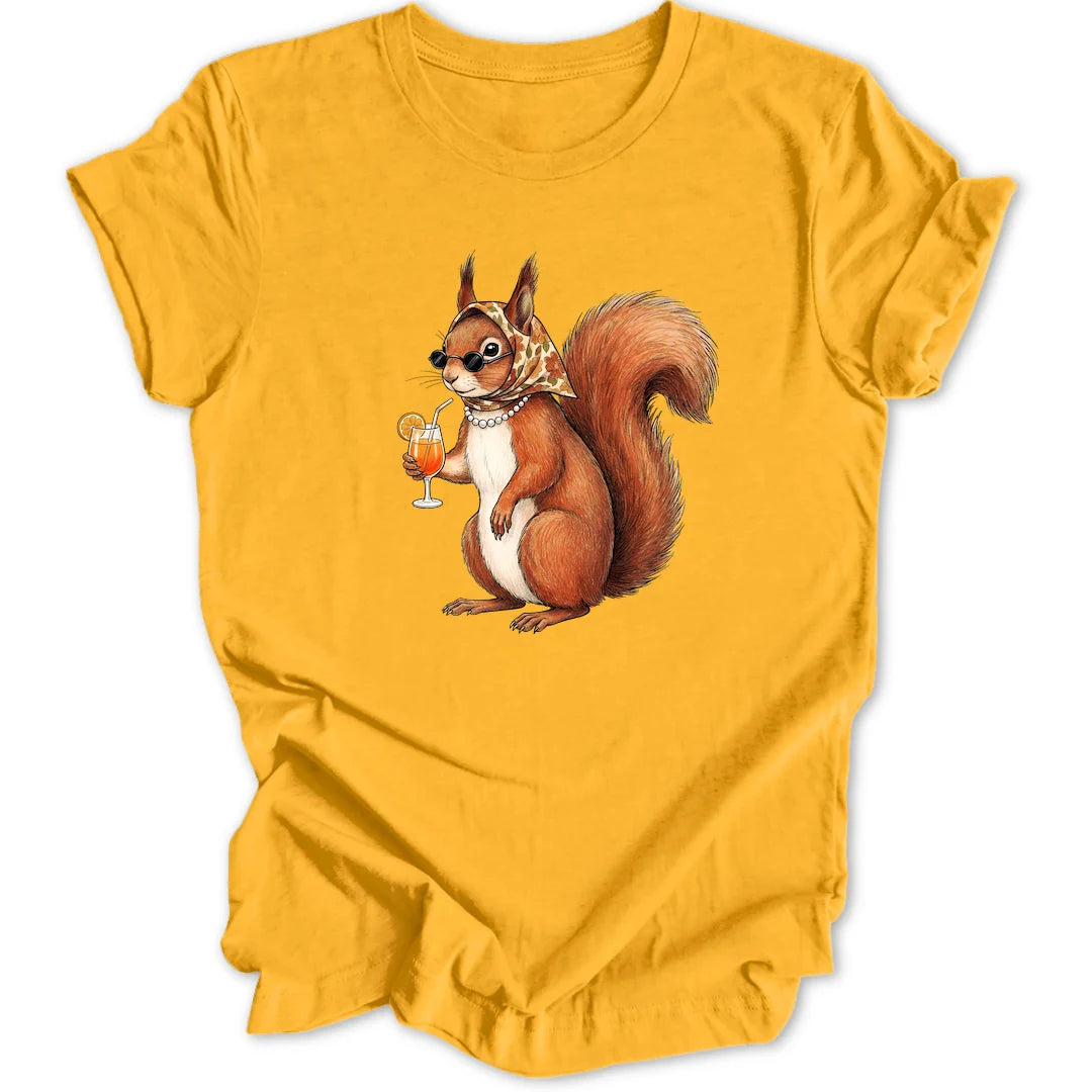 Classy Squirrel - Gold