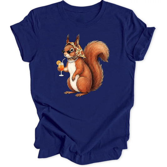 Classy Squirrel - Navy