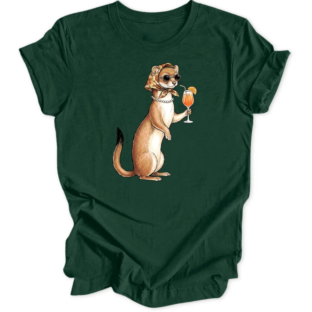 Classy Stoat - Forest Green