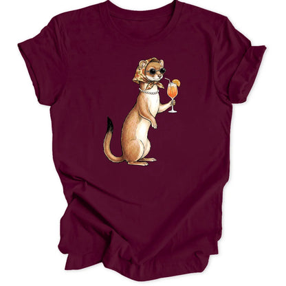 Classy Stoat - Maroon