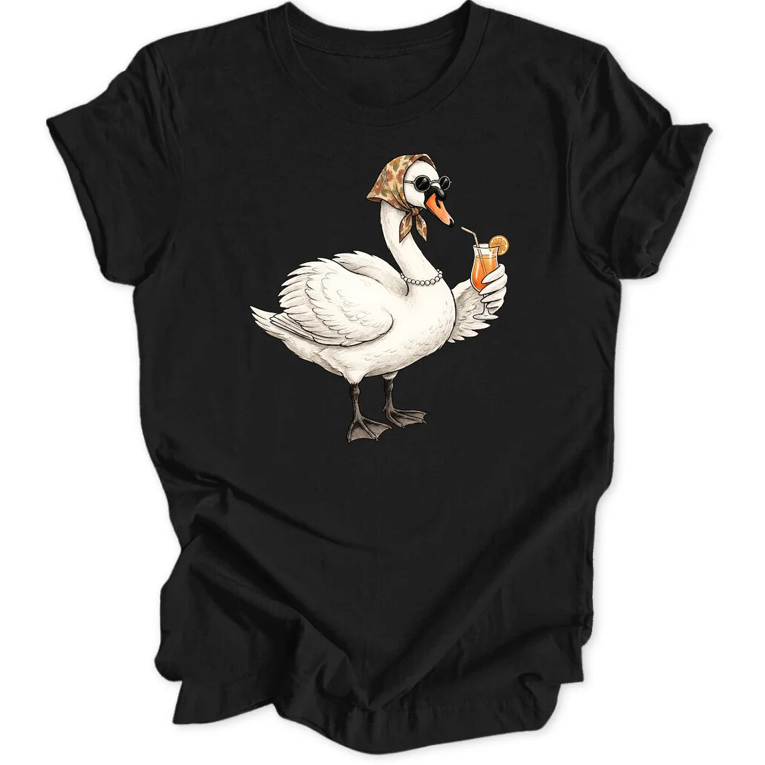 Classy Swan - Black