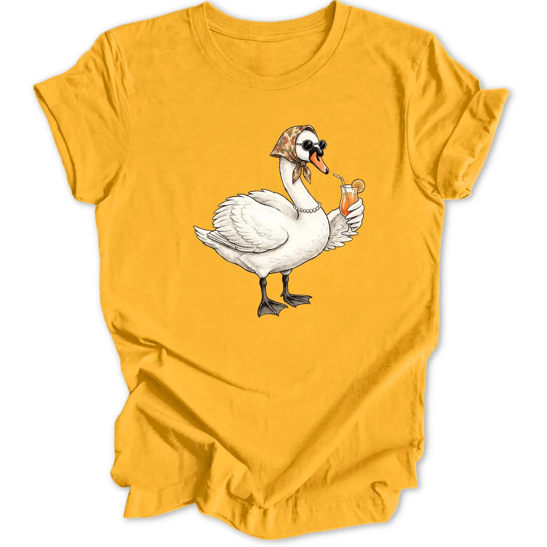 Classy Swan - Gold
