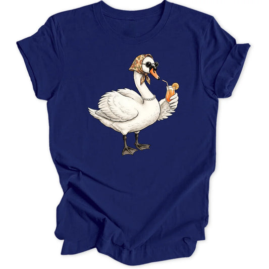 Classy Swan - Navy