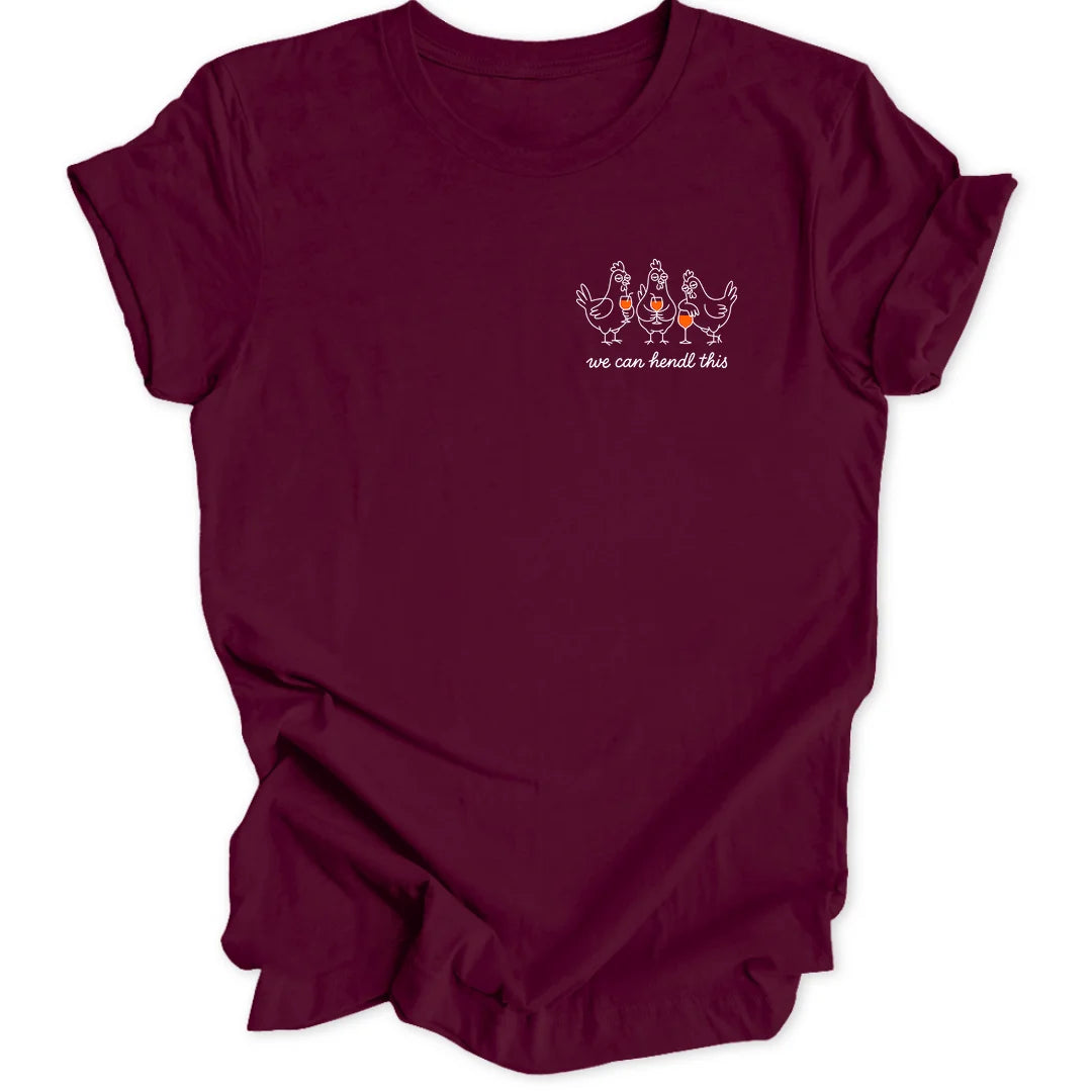 Hendl This Mini-Print - Maroon