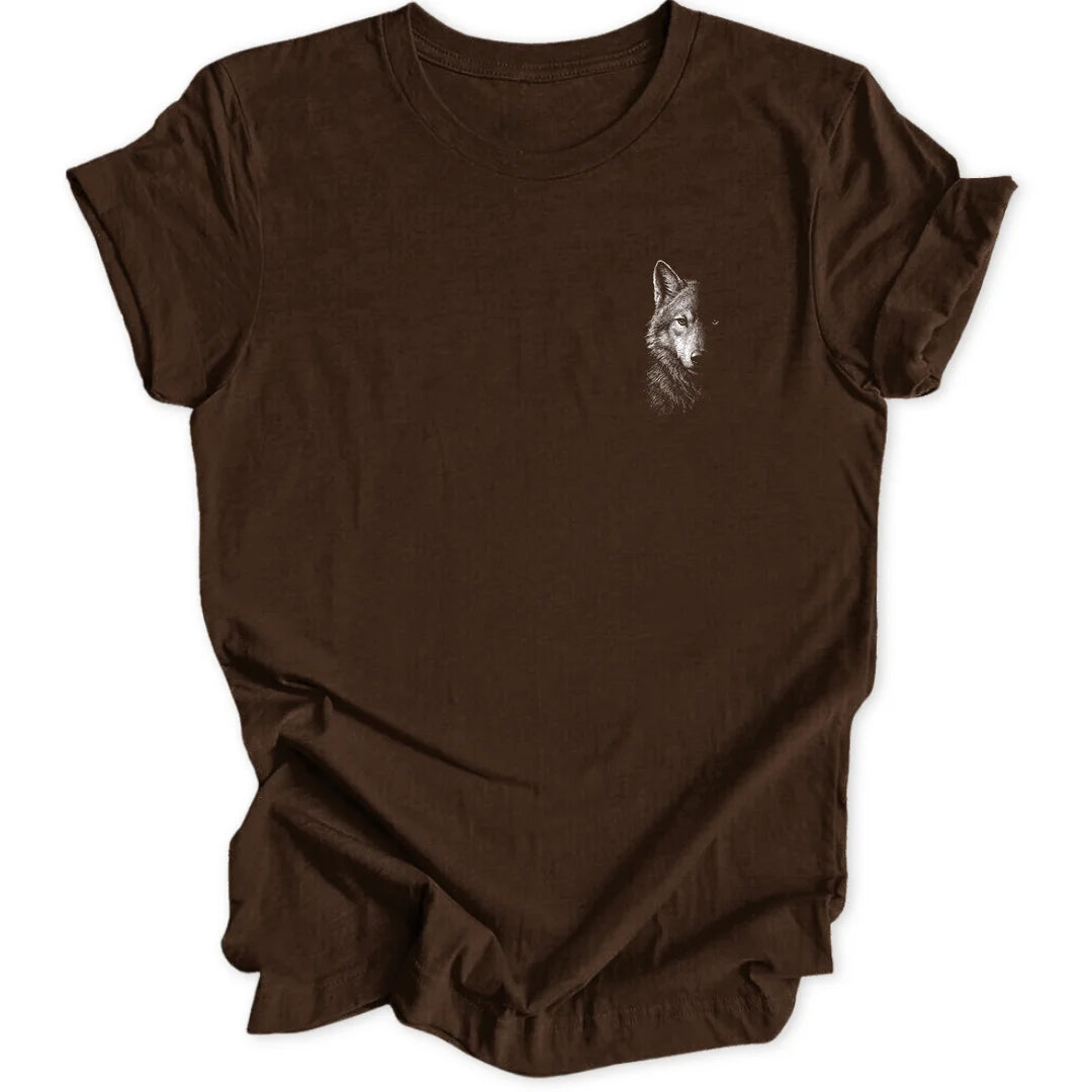 Wolf Spirit Mini-Print - Dark Chocolate