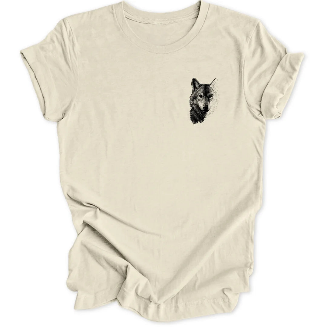 Wolf Spirit Mini-Print - Natural
