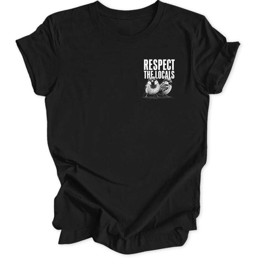 Respect Locals Mini-Print - Black