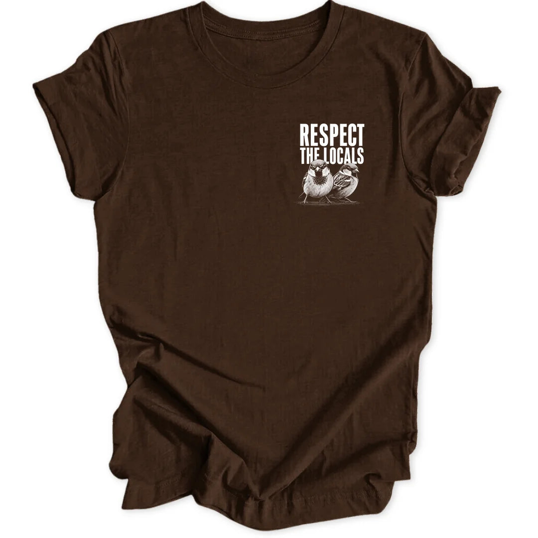 Respect Locals Mini-Print - Dark Chocolate