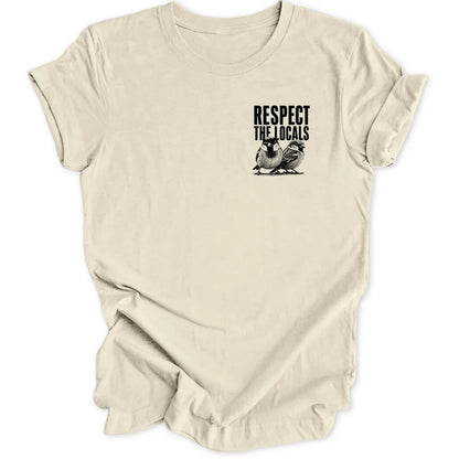 Respect Locals Mini-Print - Natural