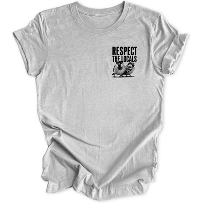 Respect Locals Mini-Print - Sport Grey