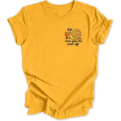 Post Schnecke Mini-Print - Gold