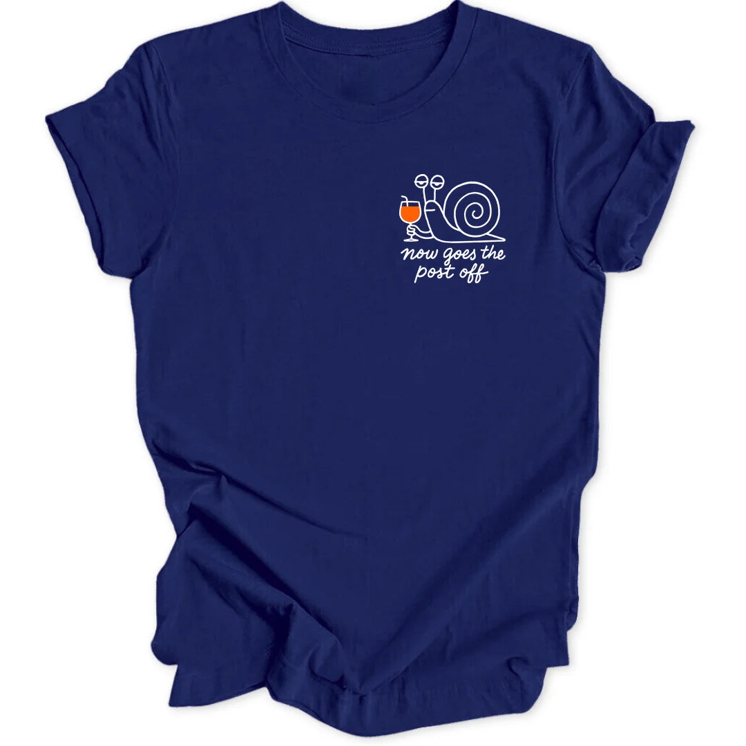 Post Schnecke Mini-Print - Navy