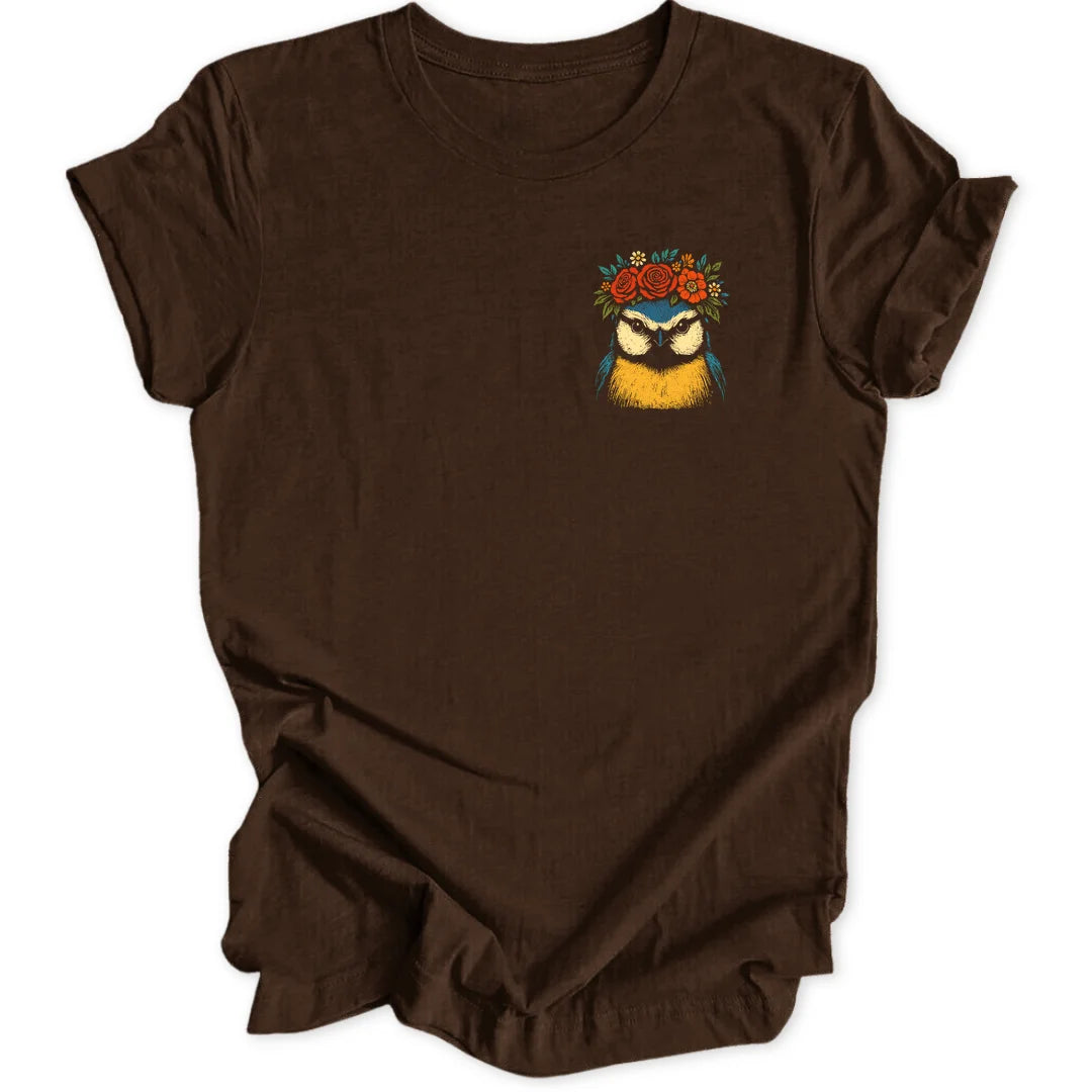 Kahlo Meise Mini-Print - Dark Chocolate