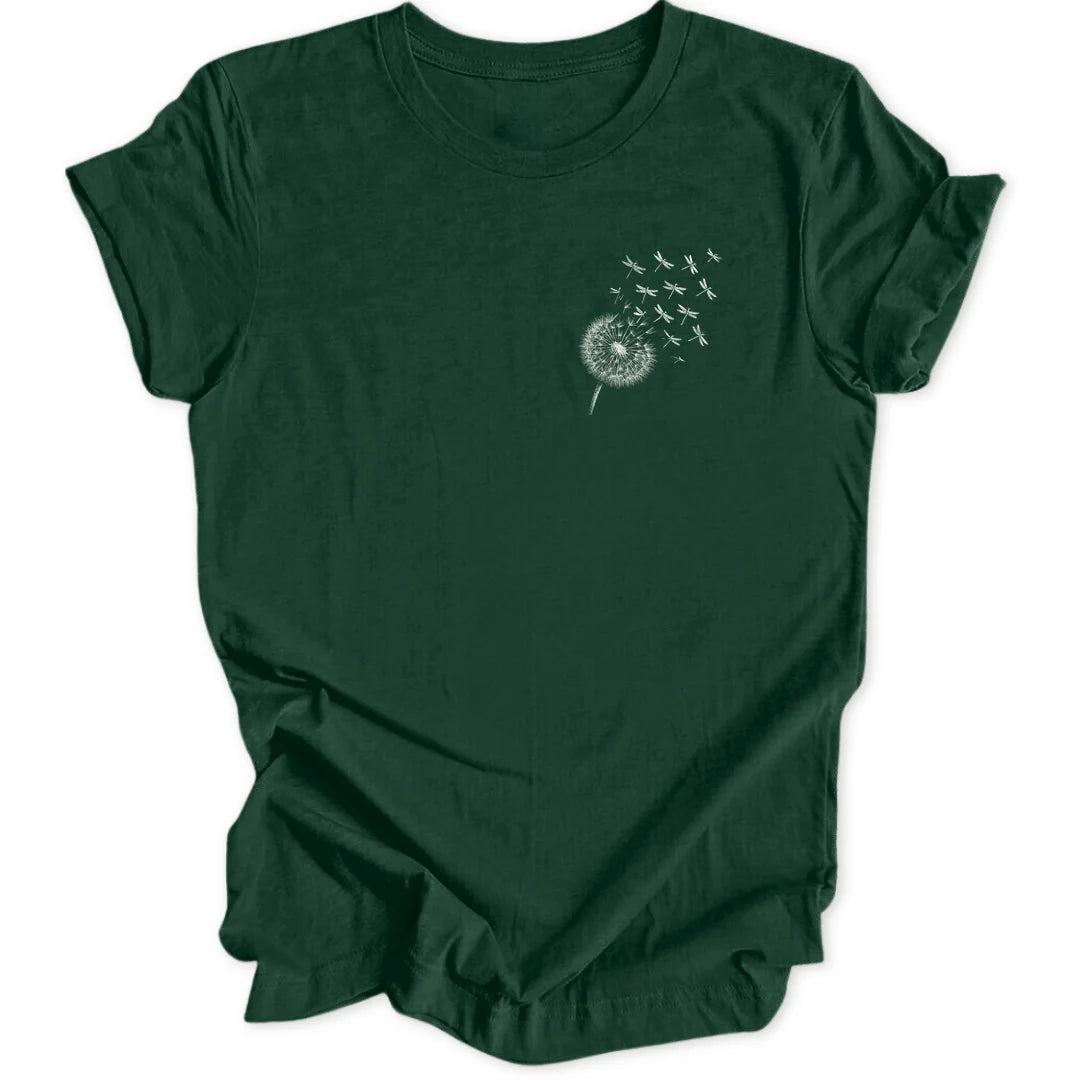 Pusteblume Magie Mini-Print - Forest Green