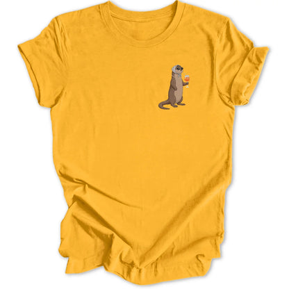 Classy Otter Mini-Print - Gold
