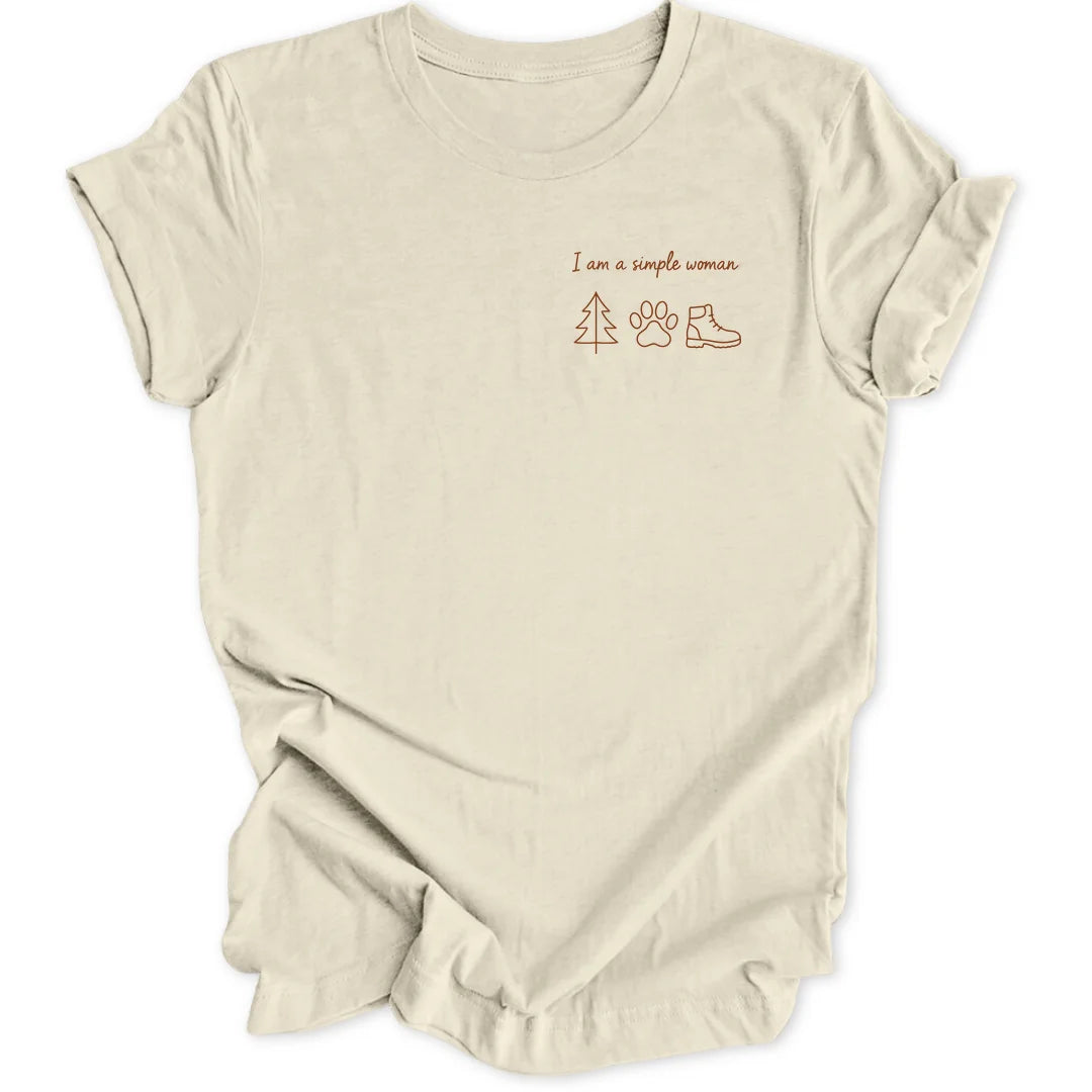 Simple Woman Mini-Print - Natural