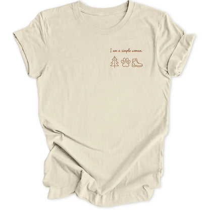 Simple Woman Mini-Print - Natural