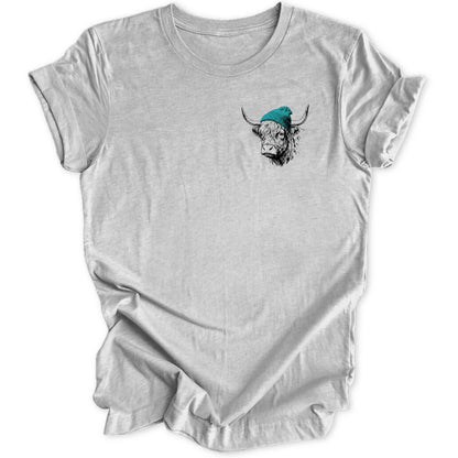 Beanie Cow Mini-Print - Sport Grey