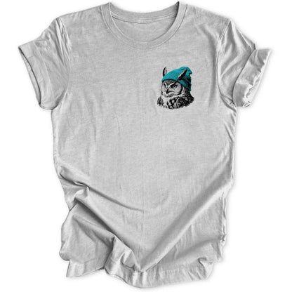 Beanie Owl Mini-Print - Sport Grey
