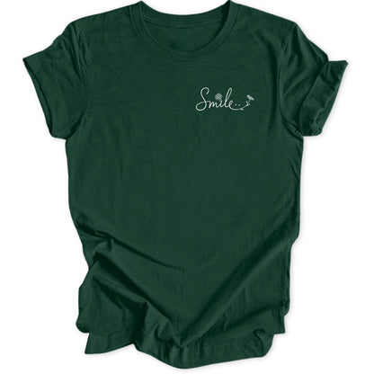 Smile Mini-Print - Forest Green