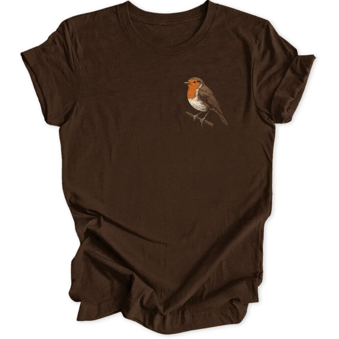Vintage Robin Mini-Print - Dark Chocolate