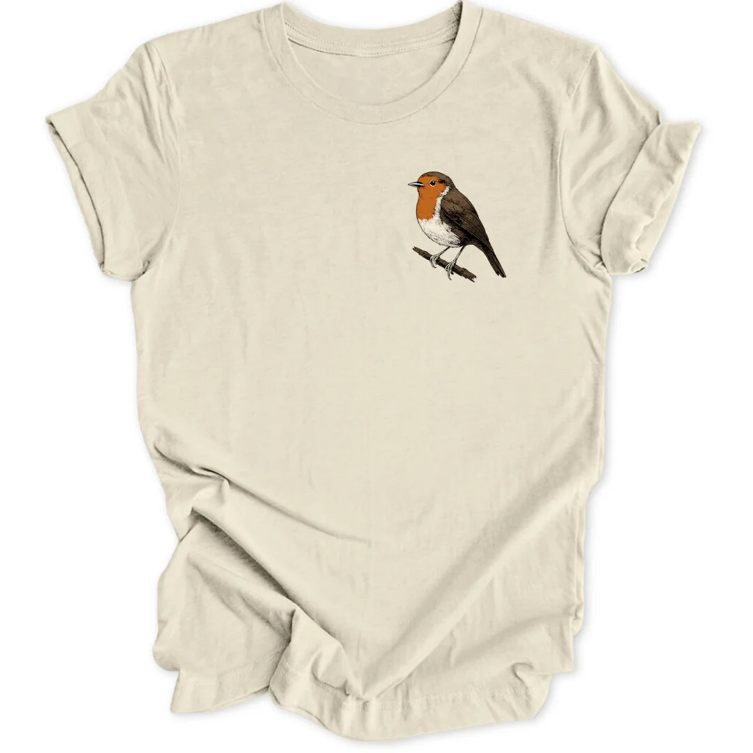 Vintage Robin Mini-Print - Natural