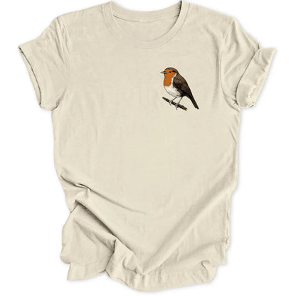 Vintage Robin Mini-Print - Natural