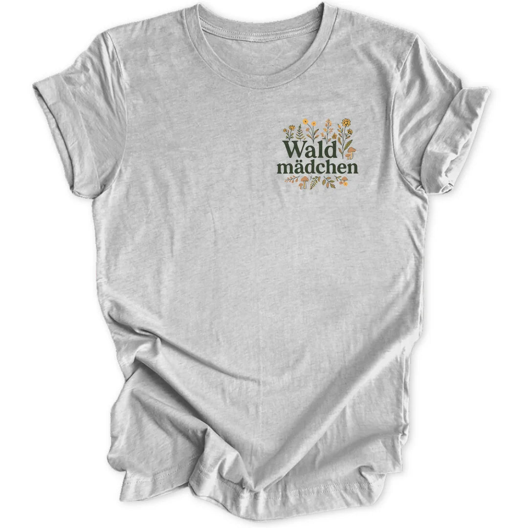 Waldmädchen Blumig Mini-Print - Sport Grey