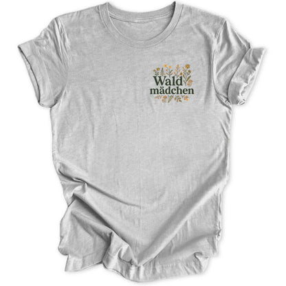 Waldmädchen Blumig Mini-Print - Sport Grey