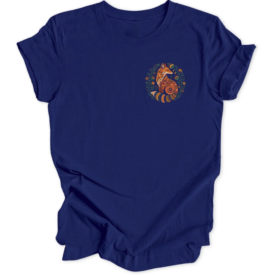 Blumenfuchs Mini-Print - Navy