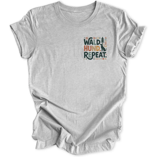 Wald Hund Repeat Mini-Print - Sport Grey