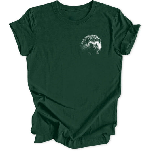 Wilder Igel Mini-Print - Forest Green