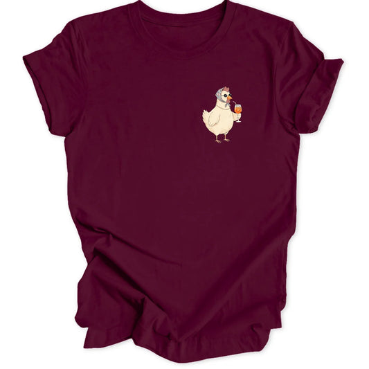 Classy Chick Mini-Print - Maroon