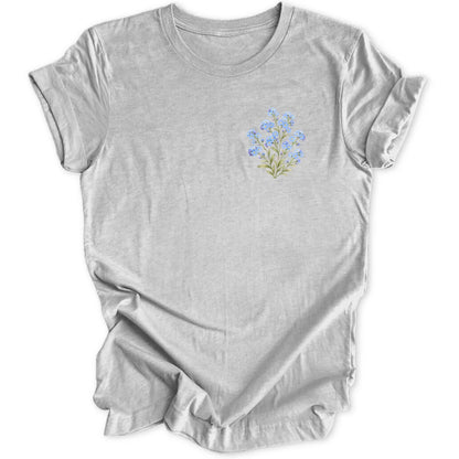 Vergissmeinnicht Mini-Print - Sport Grey