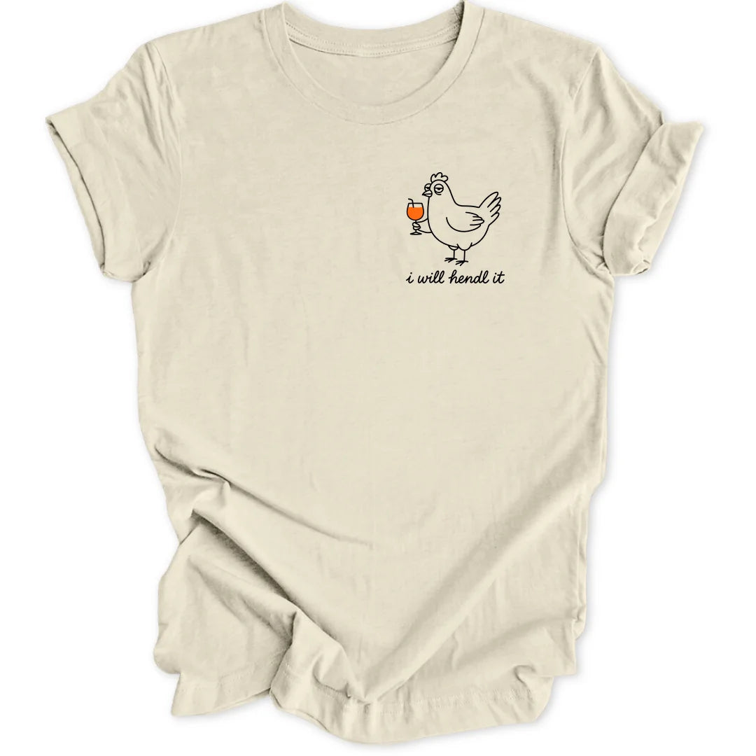 Chicken Hendl Mini-Print - Natural