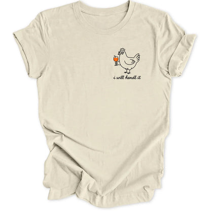 Chicken Hendl Mini-Print - Natural
