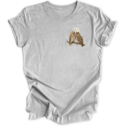 Moon Owls Mini-Print - Sport Grey