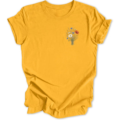 Wiesenstrauss Mini-Print - Gold