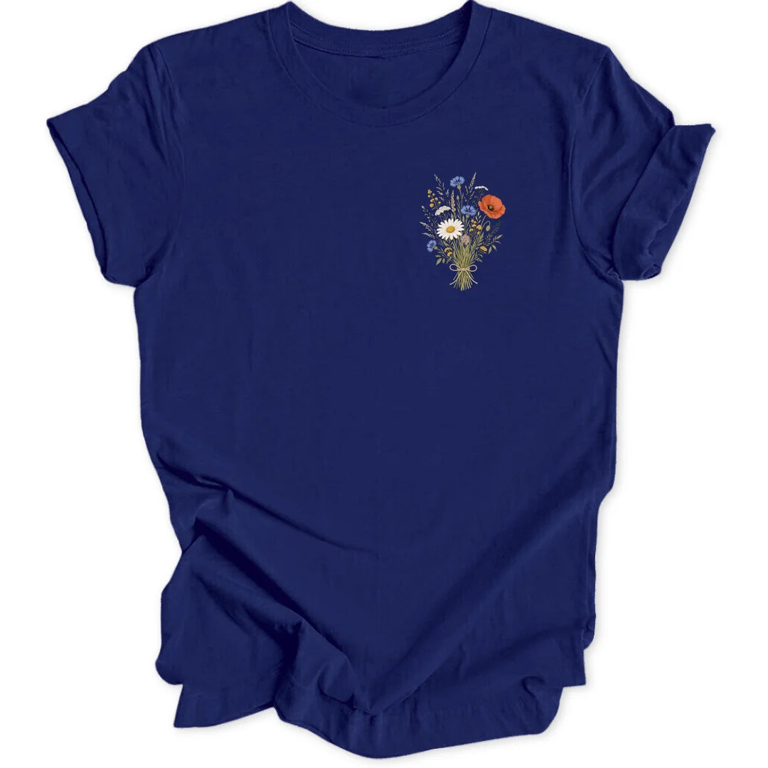 Wiesenstrauss Mini-Print - Navy