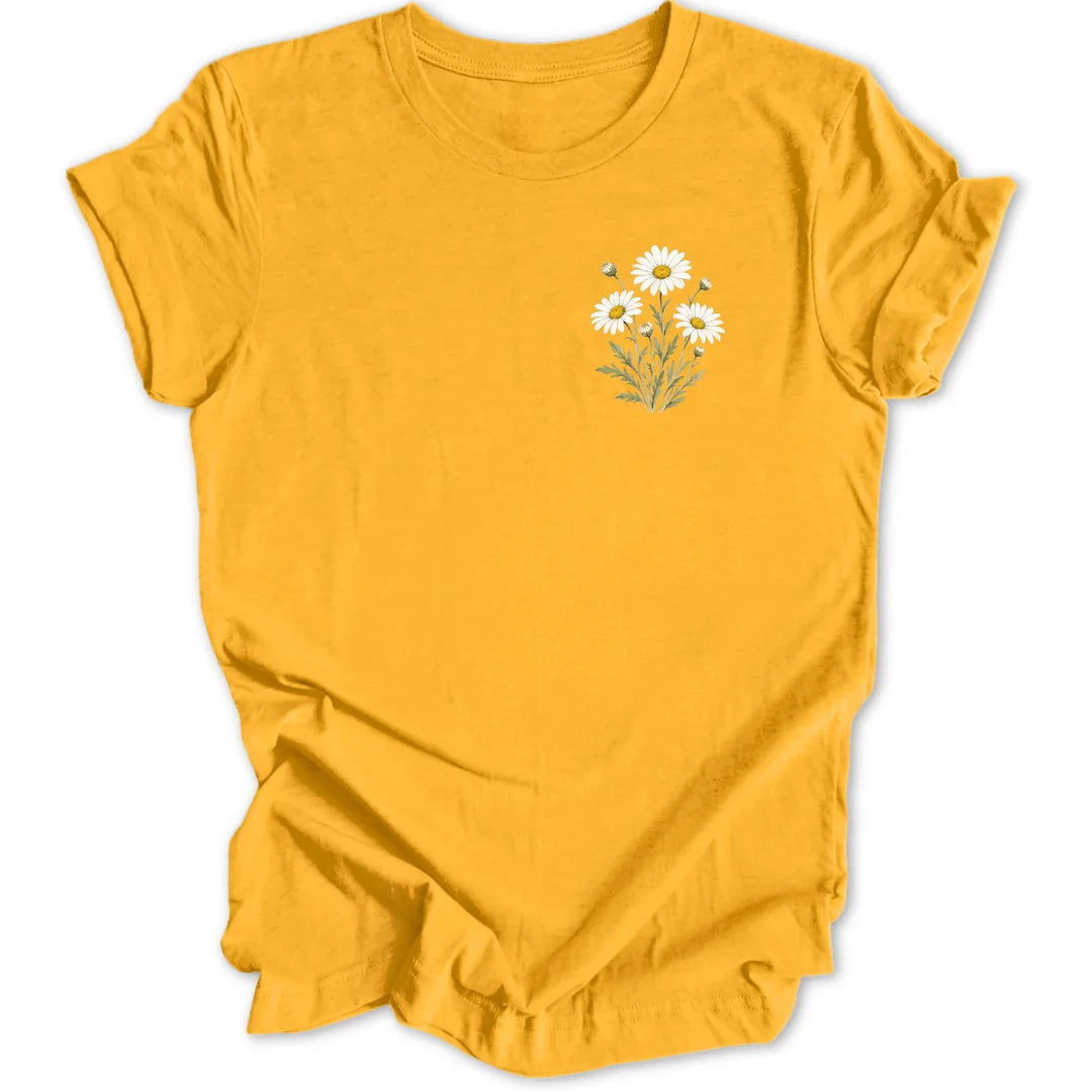 Oxeye Daisy Mini-Print - Gold