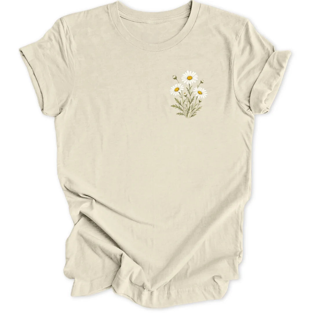 Oxeye Daisy Mini-Print - Natural