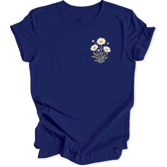 Oxeye Daisy Mini-Print - Navy
